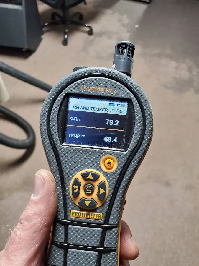 Moisture meter humidity assessment for Fire & Smoke Damage Restoration in Solvang
